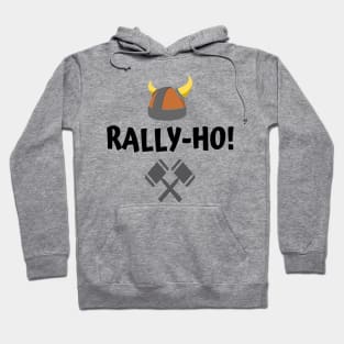 Rally Ho, FFIX Edition (Black Text) Hoodie